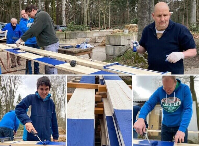 De Titurel-bouwploeg bouwt mee!