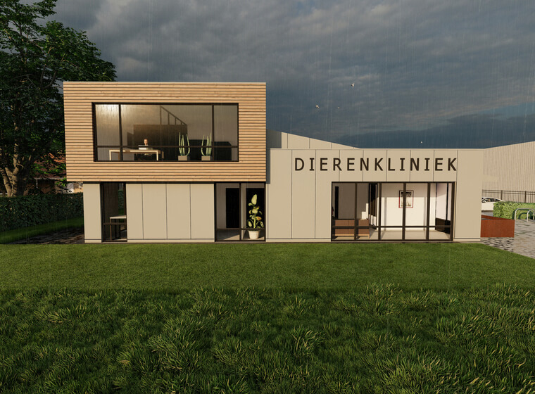 Nieuwe, duurzame en toekomstbestendige dierenkliniek in Steenbergen