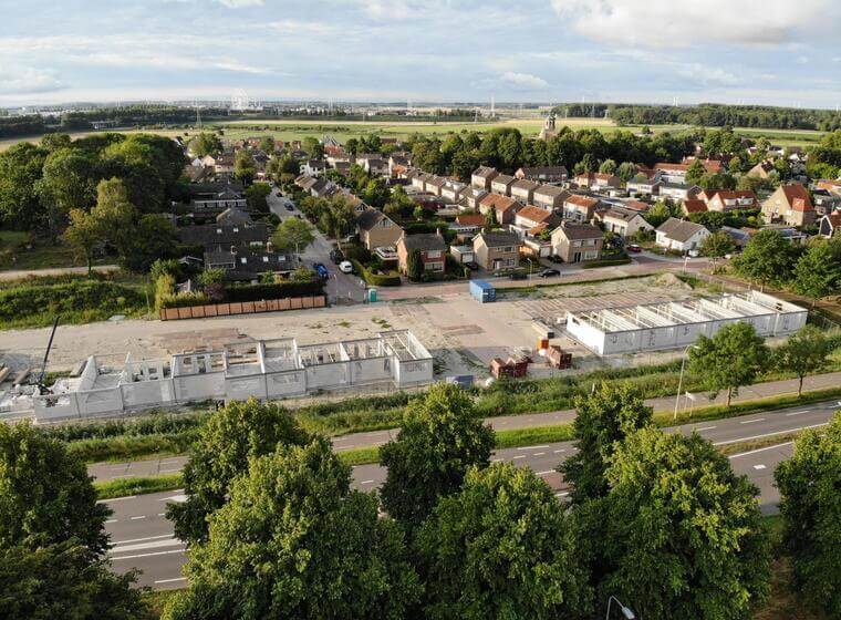 Voortgang 14 woningen Hendriksplaza